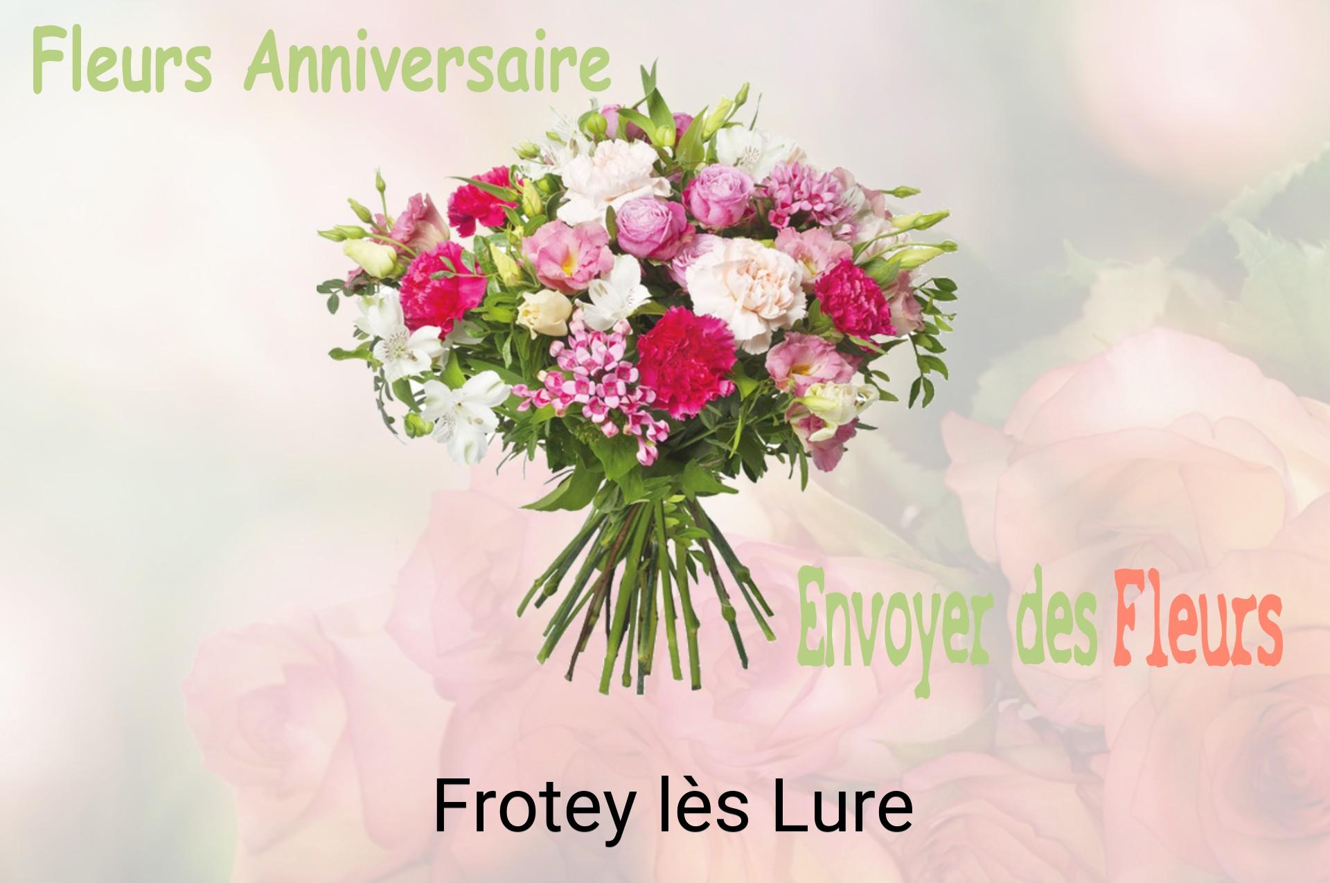 Bouquet de fleurs d’anniversaire livré à Frotey-lès-Lure